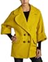 French Connection Women's Bright Lights Coat,Gold Dust,0
