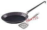 Produkt-Bild: PROFI schmiedeeiserne Bratpfanne schwer (/) 32 cm - MADE IN GERMANY