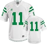 Notre Dame Fighting Irish White adidas #11 Throwback Premier Jersey