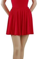 Trienawear 15" Jersey Adult Elastic Waist Circle Skirt TR703-15 Ballet Dancewear Assorted Colors P,S,M,L,XL