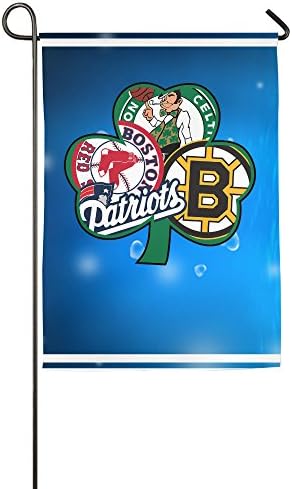 Hotboy19 Boston Sport Logo Mixed Summer Patio Garden Flag Decor