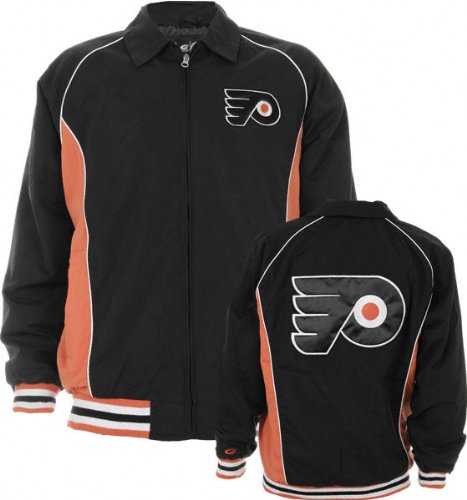 Philadelphia Flyers Full Zip Microfiber Jacket