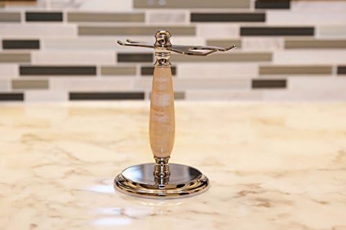 Handmade Shaving Stand - Birdseye Maple Wood (for shaving brush and razor)