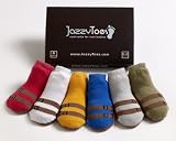 Jazzy Toes Baby Socks: Sandals - Boys (6 pair set 0-12 month)