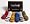 Jazzy Toes Baby Socks: Sandals - Boys (6 pair set 0-12 month)