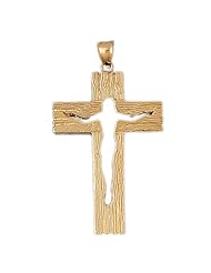 CleverEves 14k Gold Pendant Cross 10.1 - Gram(s)
