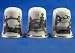 Porcelain China Collectable Thimbles - Set of Three Vintage Sewing Machines