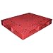 Vestil PLP2-4840-RED Red Polyethylene Pallet with 4 Way Entry, 6600 lbs Capacity, 40" Length, 48" Width x 6" Height