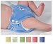 SwaddleBees Organic Cotton Velour Fitted Diaper