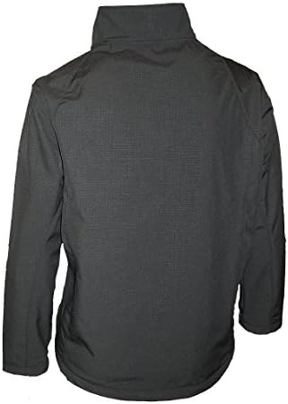 Pulse Womens Plus Size Micro Fleece Soft Shell Jacket 1X-5X (1X (16/18), Black)