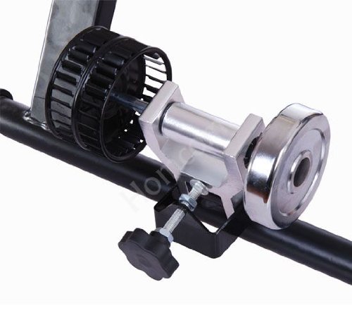 Deluxe Quiet Bicycle Bike Cycle Fan Fly wind wheel Foldable Turbo Trainer Indoor- Black - Kinetic Cyclone System