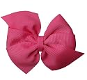Posies Accessories Basic Grosgrain Interchangeable Hair Bow (Hot Pink)