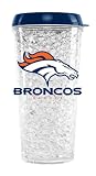 NFL Denver Duck House Crystal Tumbler with Straw