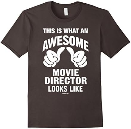 Men's This Is What An Awesome Movie Director Looks Like T-Shirt XL Asphalt