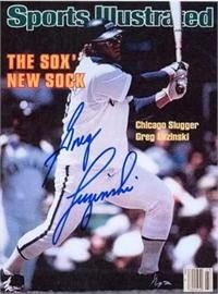 Greg Luzinski Autographed/Hand Signed Sports Illustrated Magazine (Chicago White Sox)
