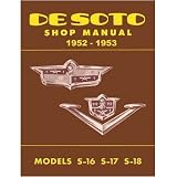 1952 1953 DESOTO Shop Service Repair Manual Book by Chrysler
