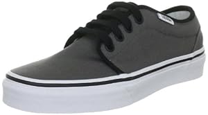 Vans Mens 106 Vulcanized Skate Shoes (Pewter/Black) 8.5