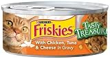 Friskies Tasty Treasures - Chicken, Tuna & Cheese - 24 x 5.5 oz