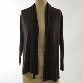 Buy August Silk Shawl Collar Twin Cardigan 0701048e by August Silk