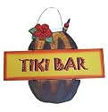 island Polynesian TiKi BAR hang sign PLAQUE wall decor