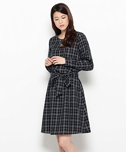 (インデックス) index チェック柄リボン付きワンピース C5859030