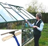 PROFESSIONAL CONSERVATORY WINDOW WIZARD (708)- CLEAN ALL YOUR WINDOWS WITH THIS 3in1 MULTI ANGLED CLEANER.