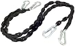 Curt Manufacturing J-74511 Tow Bar Black Vinyl Coated Chain Kit