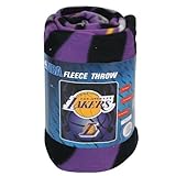 IMAGE OF (2 Count) La Lakers Fleece Throw Blanket