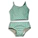 Girlfriends by Anita G. - Girls 2 Piece Tankini Swimsuit, Green, Pink