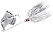 BOOYAH Buzz Buzzbait Bass Fishing Lure, Snow White Shad, 3/8 oz