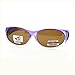 No Glare Polarized Oval Shape Ombre Fitover Sunglasses