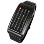 Tokyo Flash Men's STAR/PERFOR/IPB/MUL Star Performer Black Ion Plated Watch