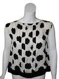 DIANE VON FURSTENBERG Alexis Silk Pleat Top