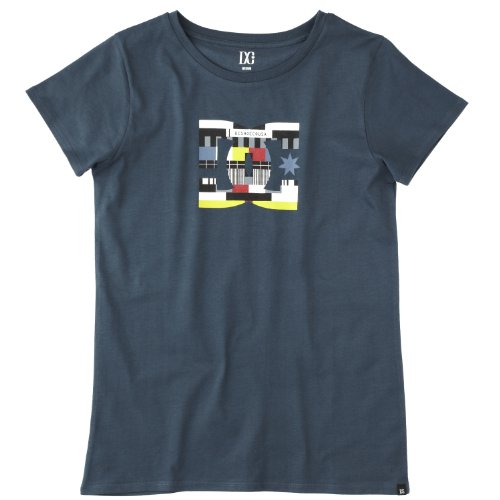 DC Shoes Damen T-Shirt Mire, midnight, 34 (XS), DOWJE133 Preisvergleich
