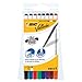 Bic Velleda 1721 Feutre effa�able � sec Noir / Bleu / Rouge / Vert / Orange / Ultra-marine / Violet / Bistre