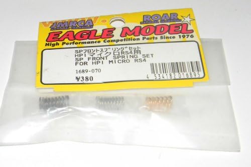 FRONT Spring Set For HPI MICRO RS4 jmrca roar eagle model high performance hpi sp front spring sets for hpi micro rs4