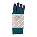 Verloop Trio Touchscreen Gloves / Texting Gloves Warm Knitted - Teal/Magenta,One-Size