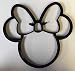 MINNIE MOUSE HEAD CARTOON CHARACTER COOKIE CUTTER FONDANT BAKING TOOL USA PR530L