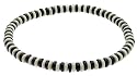 Mens Surf Style Black & Cream Wood Bead Beads Necklace Choker
