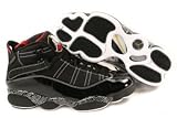 Men Nike Air Jordan Hall of Fame 6 Rings Black / White 371497-031