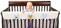 Easy Teether XL Crib Rail Cover for Convertible Cribs White
