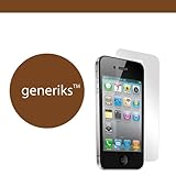 Generiks TM iPhone 4 *Anti-Fingerprint* Screen Protectors (1 Pack!!!)