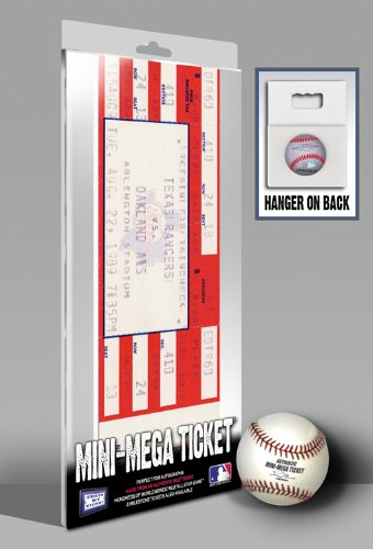 MLB Texas Rangers Mini Mega Tickets - Nolan Ryan 5000 strikeouts