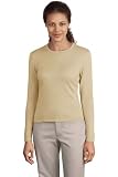 Port Authority Signature - Ladies Fine-Gauge Long Sleeve Crewneck Sweater.