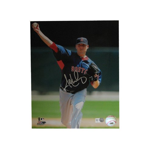 Autographed John Lackey 8x10 unframed Boston Red Sox photo (MLB Authenticated)