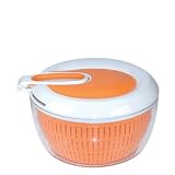 Mastrad - F31309 - Vas et Viens - Essoreuse à Salade - Orange