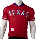MLB Texas Rangers Women's Jersey, Red, X-Small