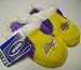 Los Angeles Lakers NBA Youth Plush Slippers - M