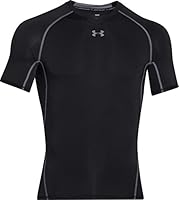 Under Armour Herren Funktionsshirt Heat Gear Compression, schwarz/grau, M, 1257468-001-MD