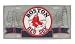 Boston Red Sox 3-D Metal License Plate - MLB Baseball Fan Shop Sports Team Merchandise